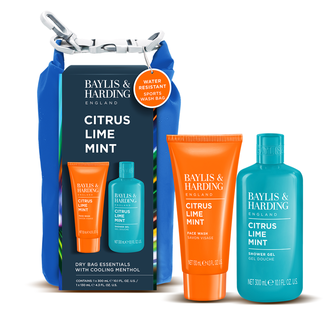 Citrus, Lime & Mint Dry Bag Essentials Gift Set