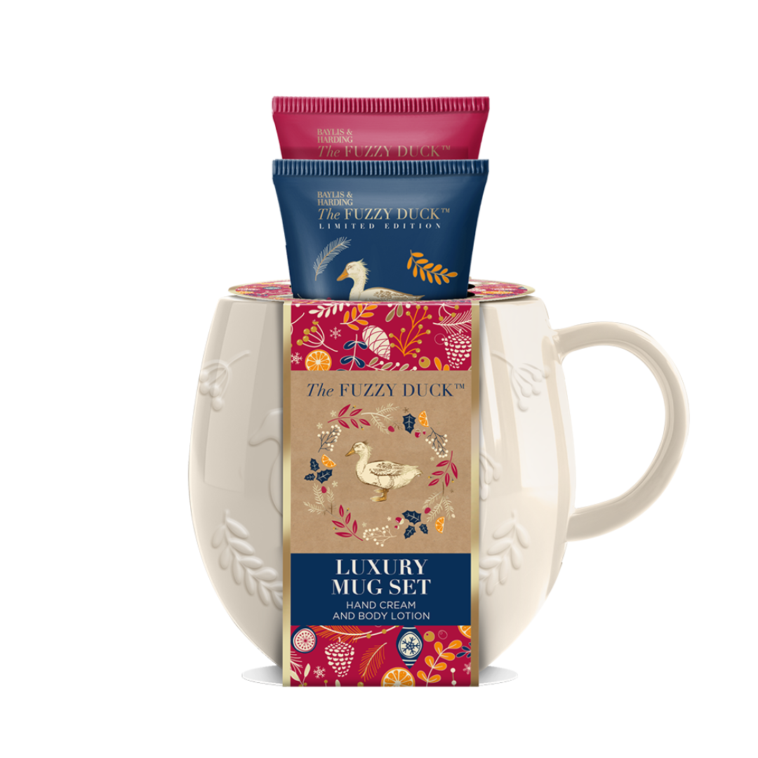 The Fuzzy Duck Winter Wonderland Decorative Mug Gift Set