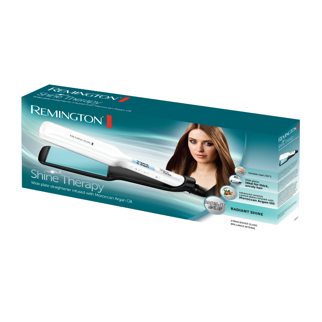 Shine Therapy Wide Plate Hair Straightener (S8550)