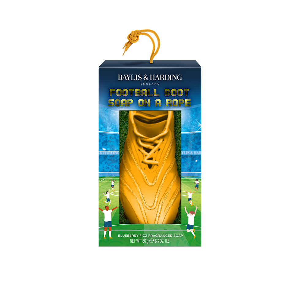 Football Boot Soap On A Rope