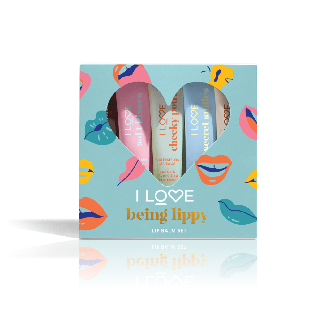 Pack Shot of I Love Being Lippy Lip Care Kit