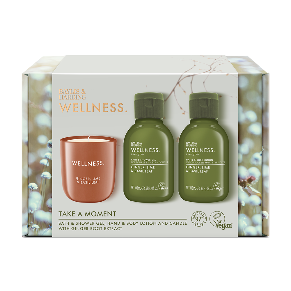 Wellness - Ginger Lime & Basil Leaf Take A Moment Gift Set