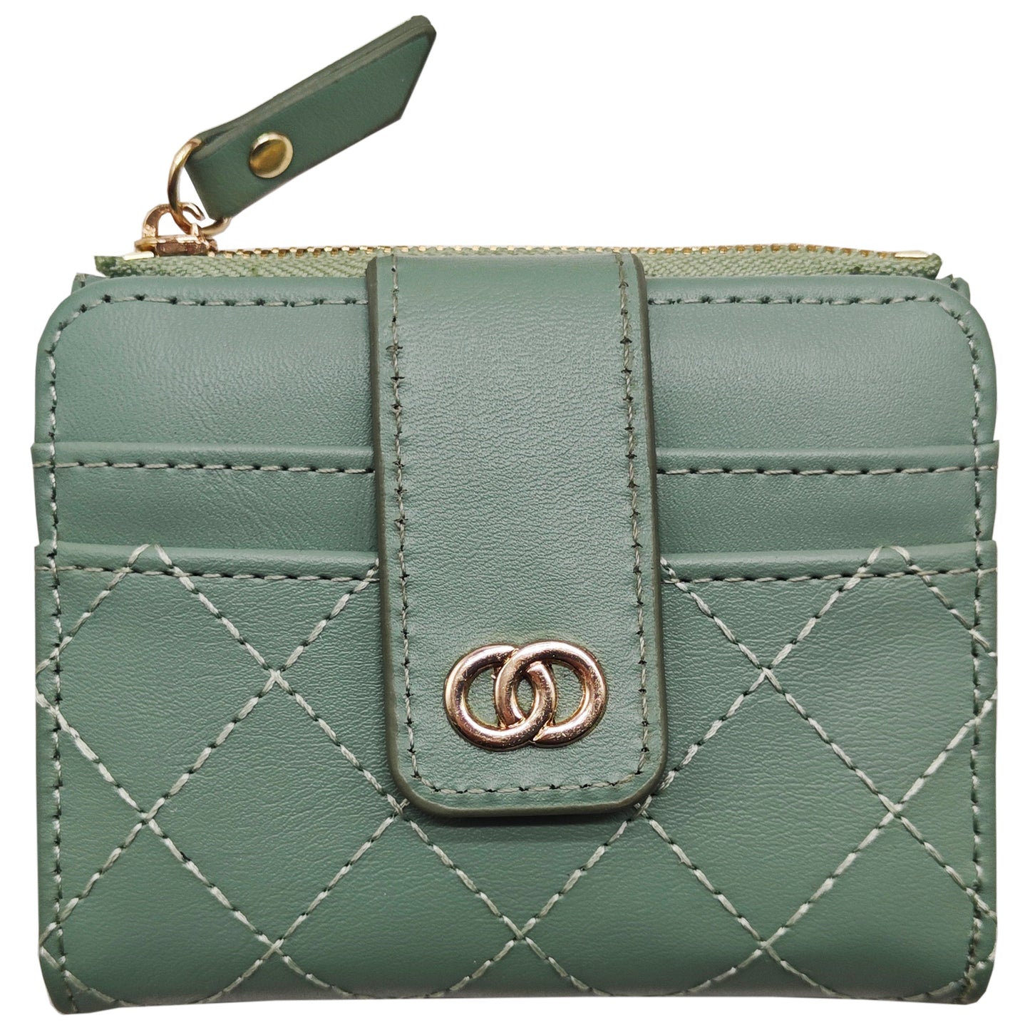Diamond Stitched Wallet Gift Box