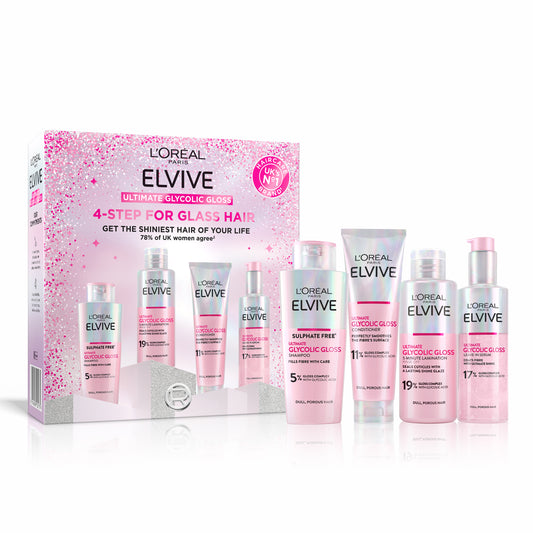 Elvive The Ultimate 4-Step Gloss at Home