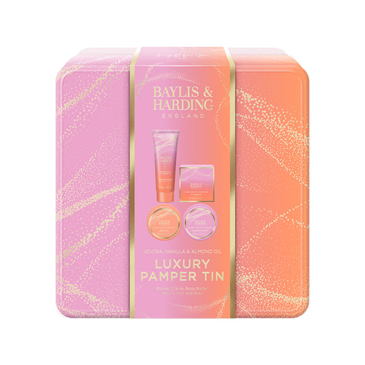 Jojoba, Vanilla & Almond Oil Luxury Pamper Tin