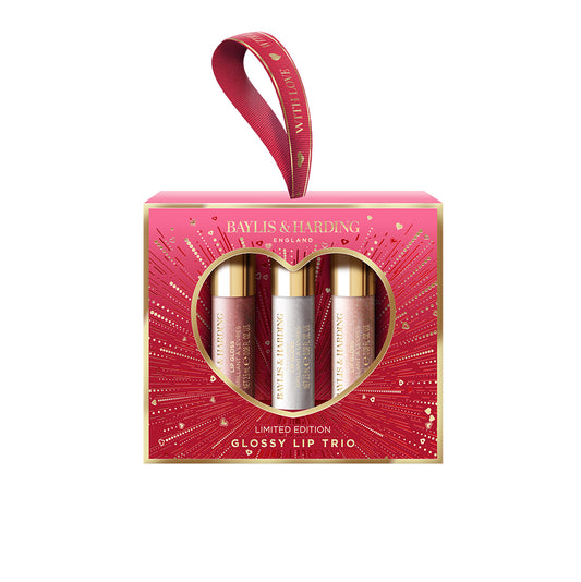 Midnight Cherry Glossy Lip Trio