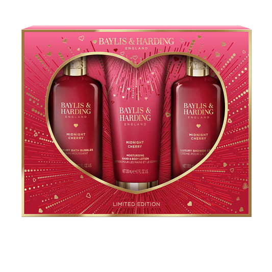 Midnight Cherry Luxury Bathing Essentials
