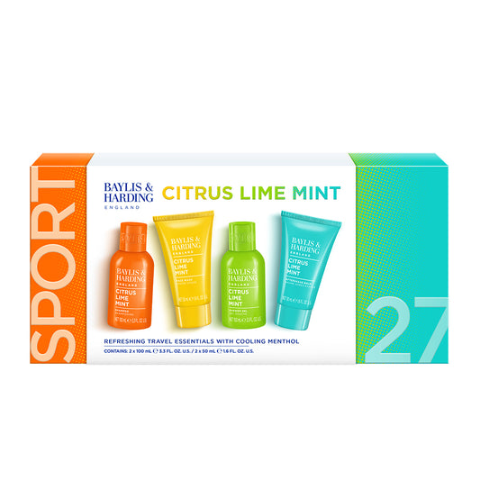 Citrus, Lime & Mint Refreshing Travel Essentials
