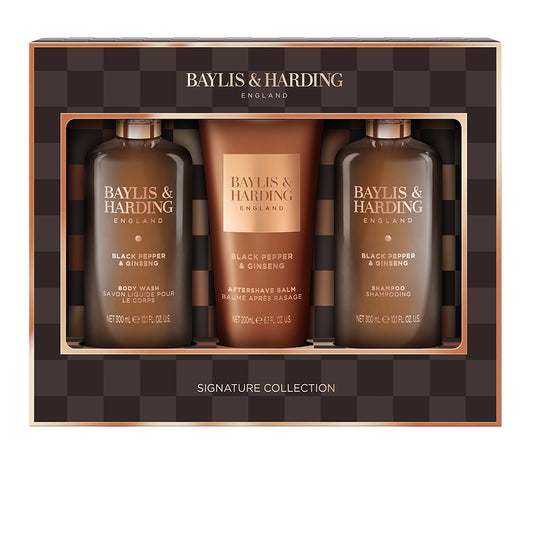 Black Pepper & Ginseng Luxury Bathing Trio