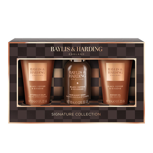 Black Pepper & Ginseng Luxury Mini Trio