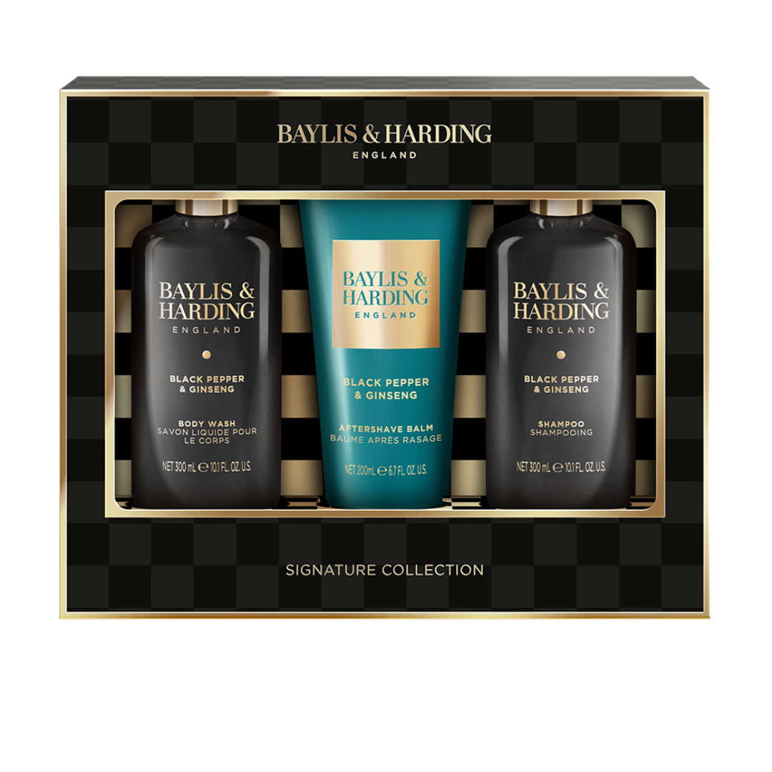 Black Pepper & Ginseng Luxury Bathing Trio Gift Set