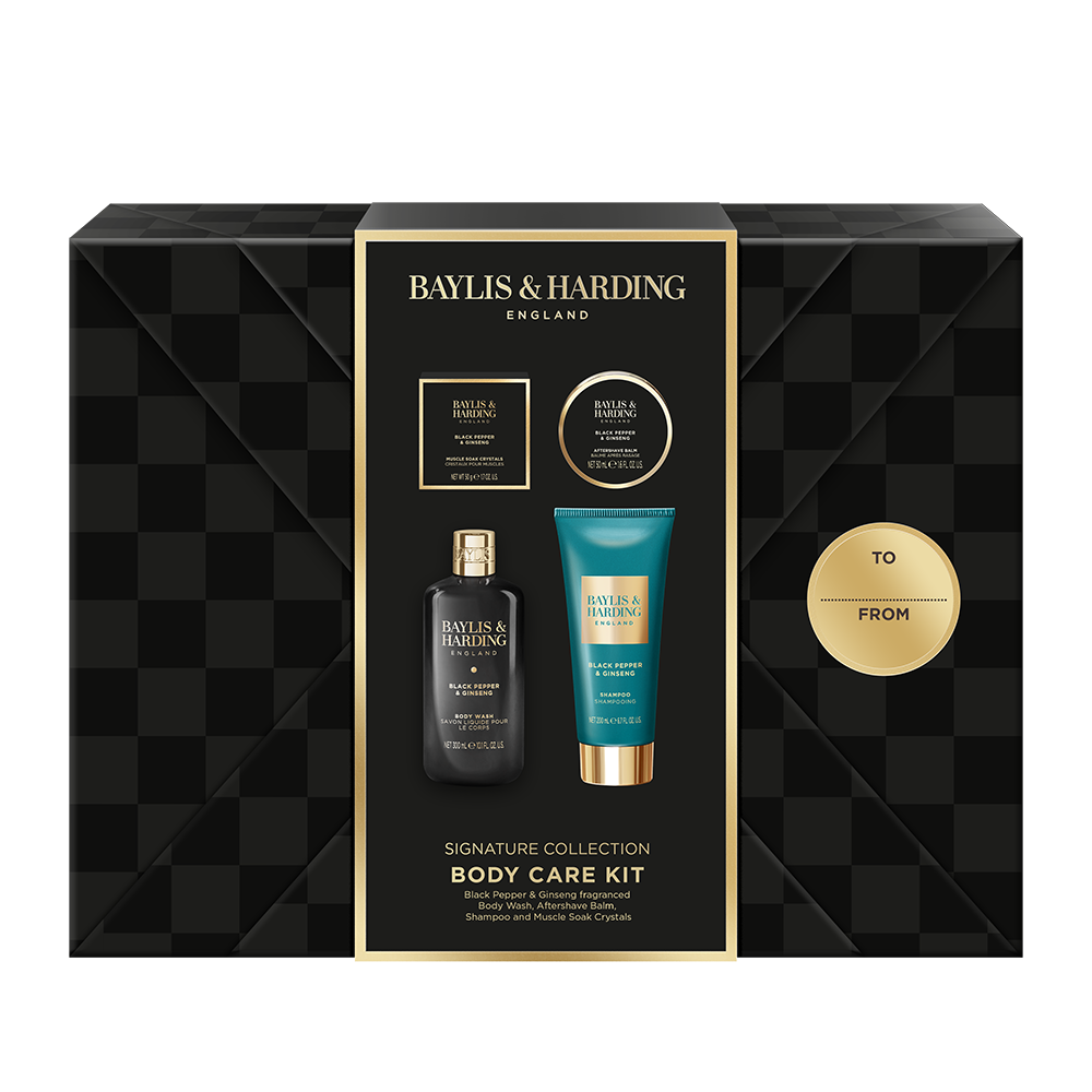 Black Pepper & Ginseng Body Care Kit Gift Set