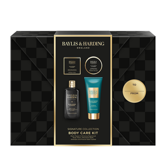 Black Pepper & Ginseng Body Care Kit Gift Set