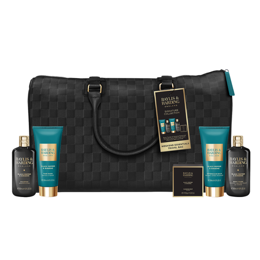Black Pepper & Ginseng Weekend Essentials Travel Bag