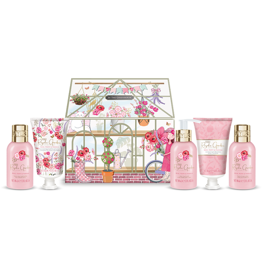 Royale Garden - Rose, Poppy & Vanilla Luxury Green House Gift Set