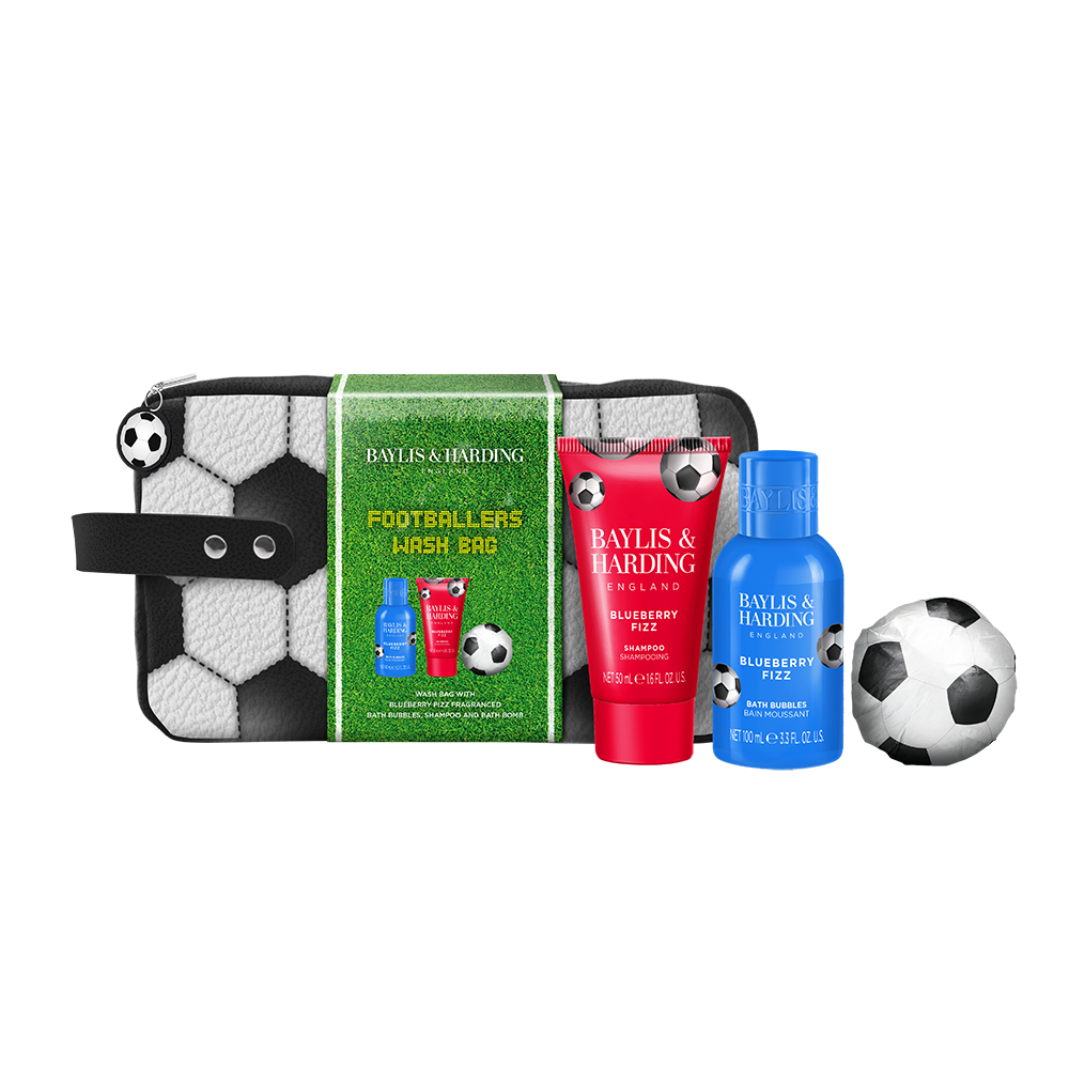 Football Wash Bag Gift Set