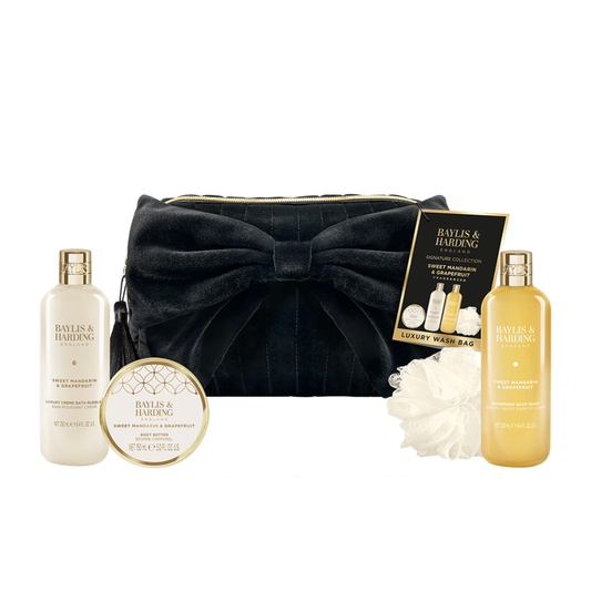 Sweet Mandarin & Grapefruit Luxury Velvet Bag Gift Set