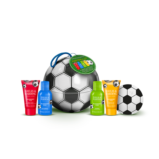 Football Bauble Tin Gift Set