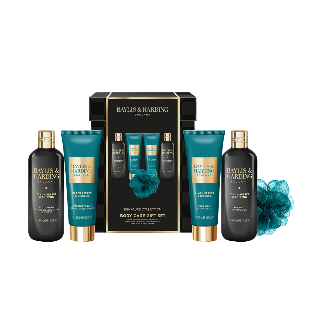 Black Pepper & Ginseng Body Care Gift Set