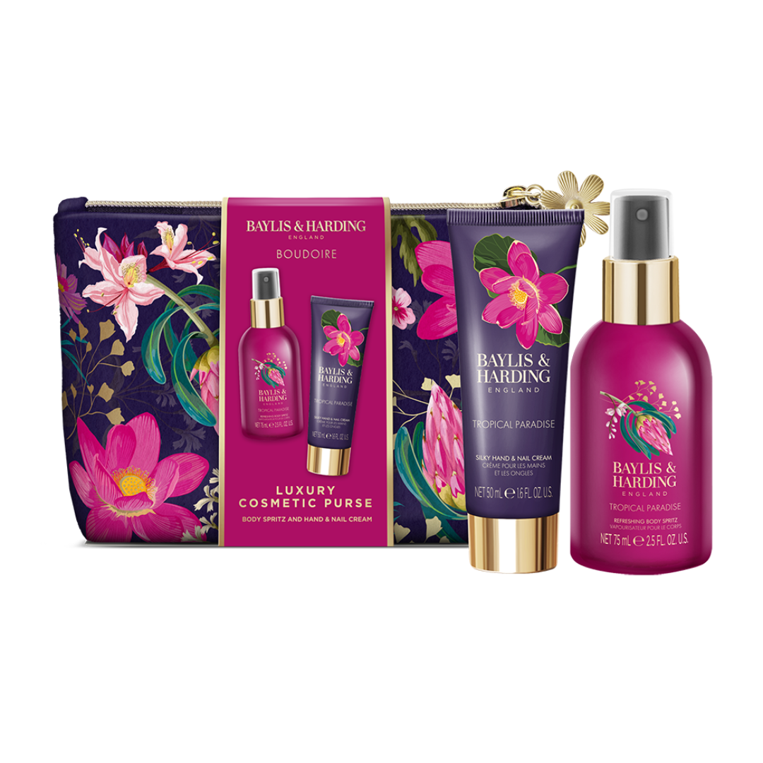 Boudoire Luxury Cosmetic Purse Gift Set