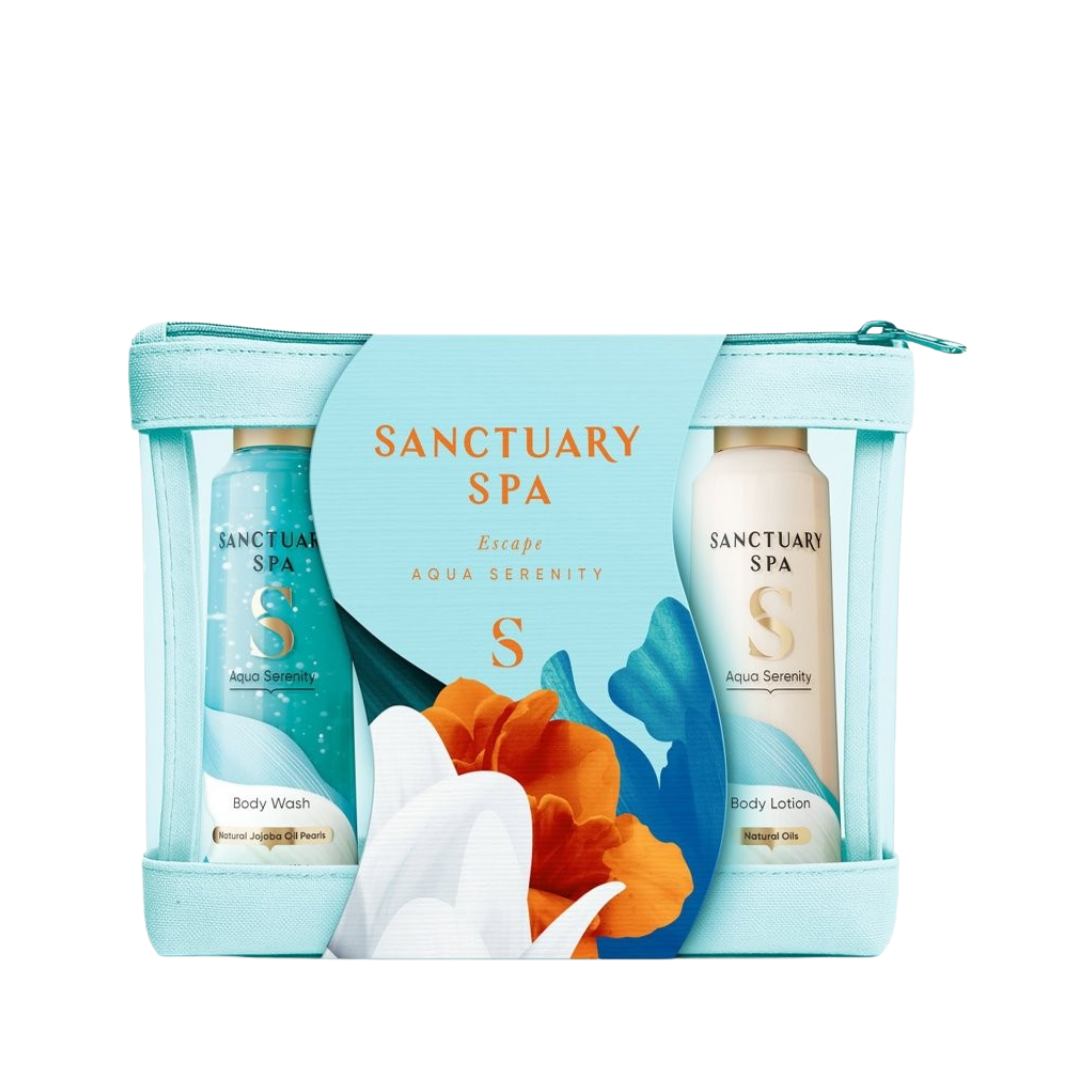 Aqua Serenity Escapes Washbag