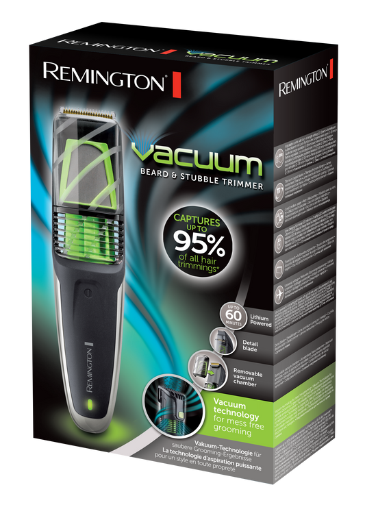 Vacuum Cordless Beard & Stubble Trimmer (MB6850)