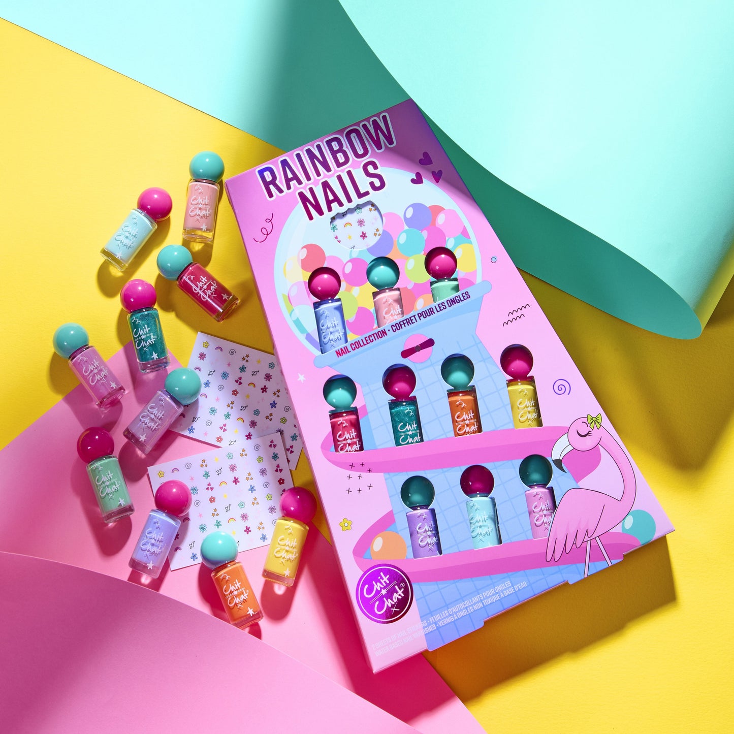 Rainbow Nails