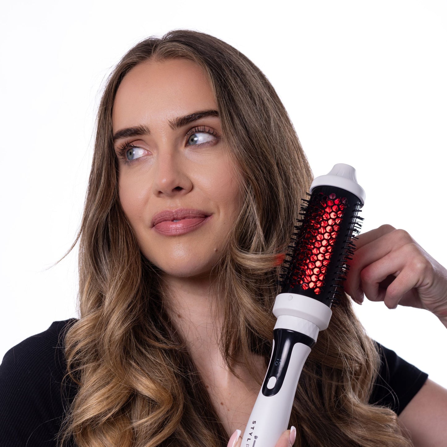 Heated LED Hairbrush
