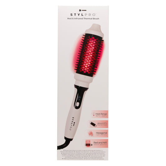 Heated LED Hairbrush