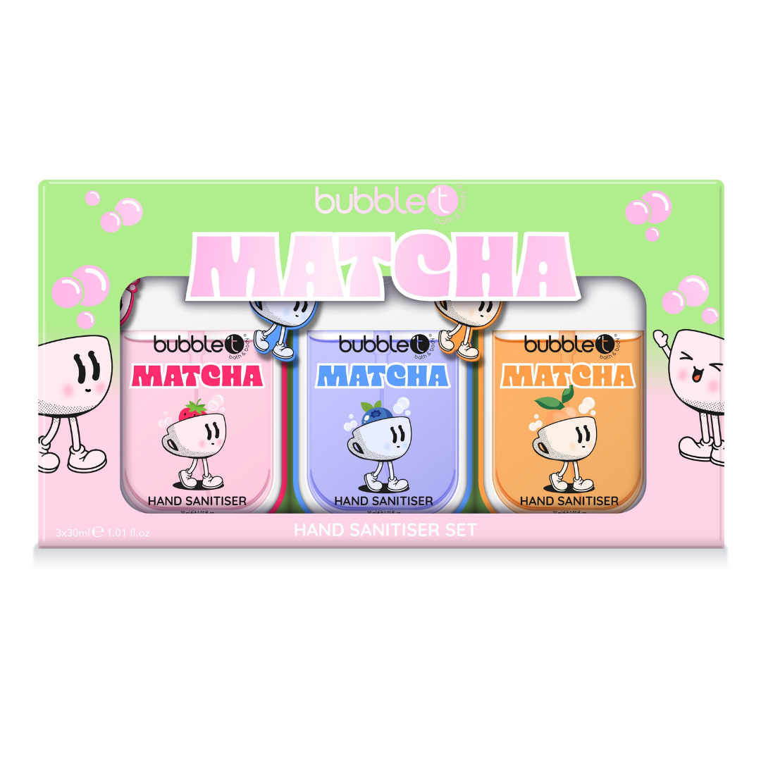 Matcha Hand Sanitiser Set