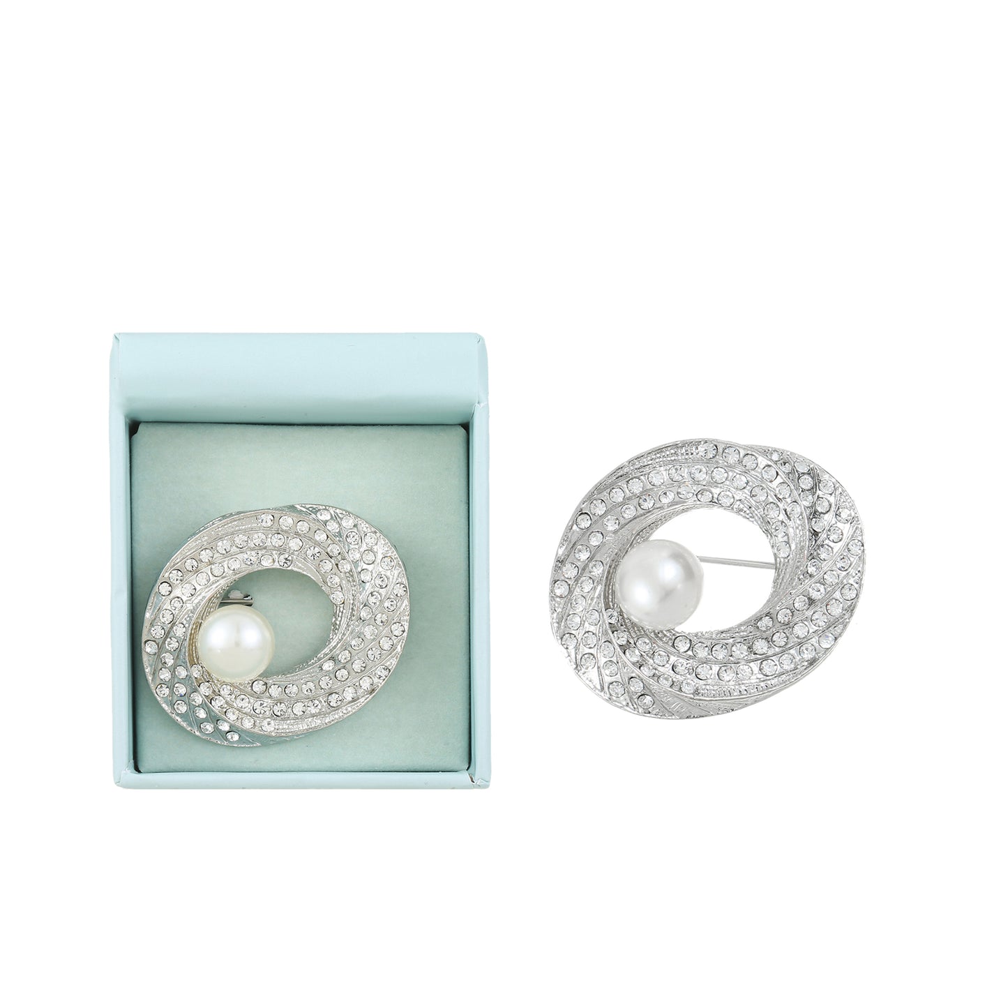 Pearl Brooch in Gift Box