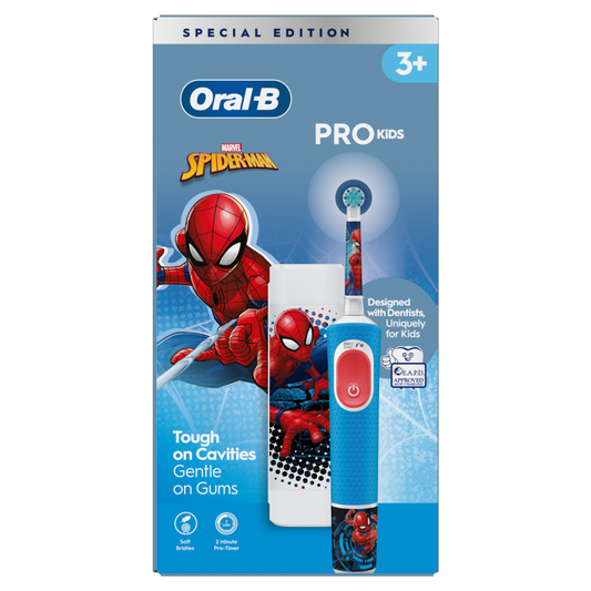 Pro Kids Spiderman 3+ Electric Toothbrush