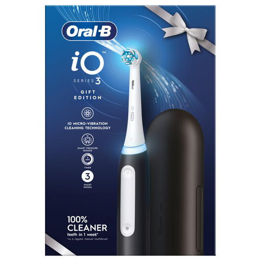 iO Series 3 Black Electric Toothbrush with Case