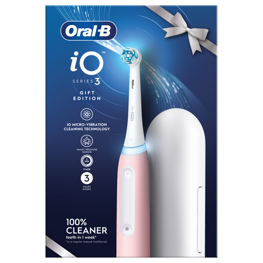 iO Series 3 Pink Electric Toothbrush with Case