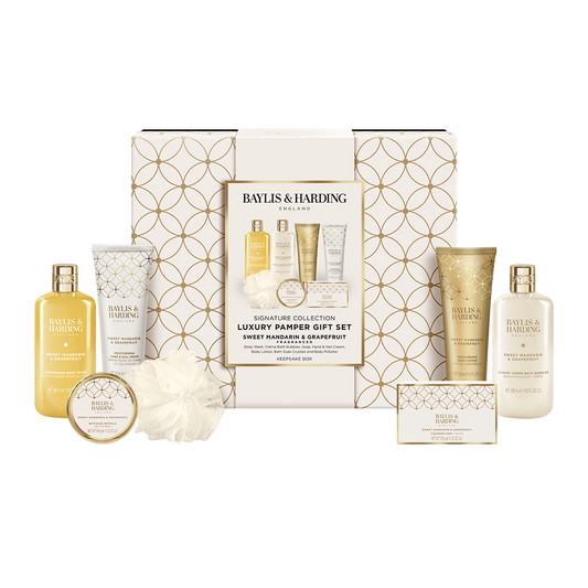 Sweet Mandarin & Grapefruit Luxury Pamper Gift Set