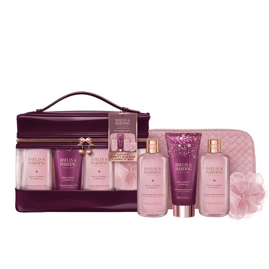 Wild Cherry & Vanilla Bags of Beauty Gift Set