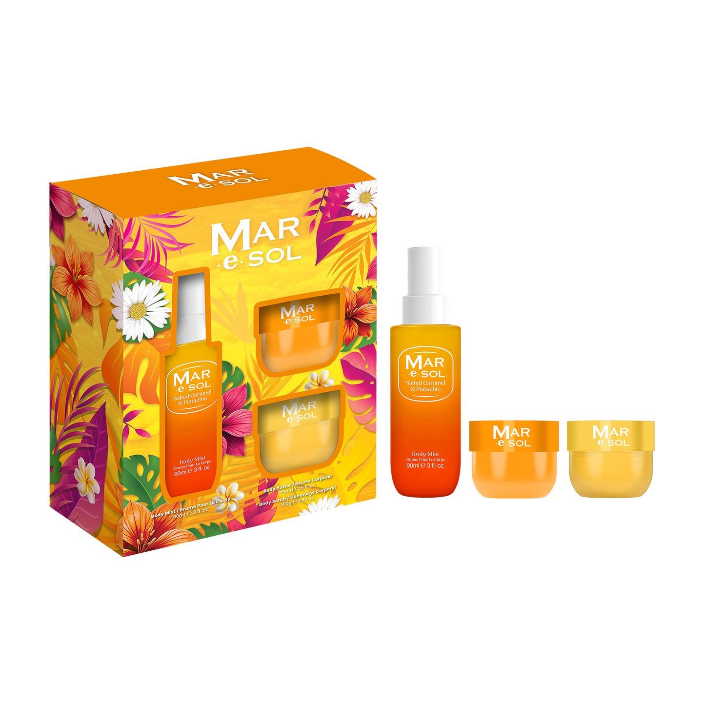 Mar E Sol Travel Set Salted Caramel