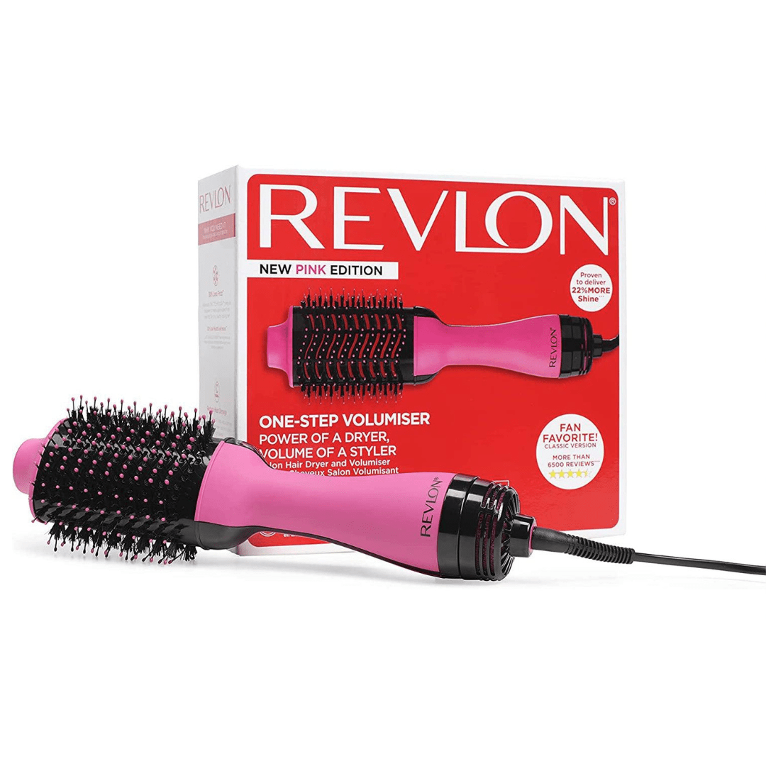 One Step Hairdryer & Volumiser Pink