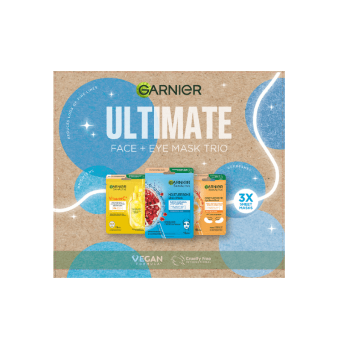 Pack Shot of  Garnier Ultimate Face And Eye Trio