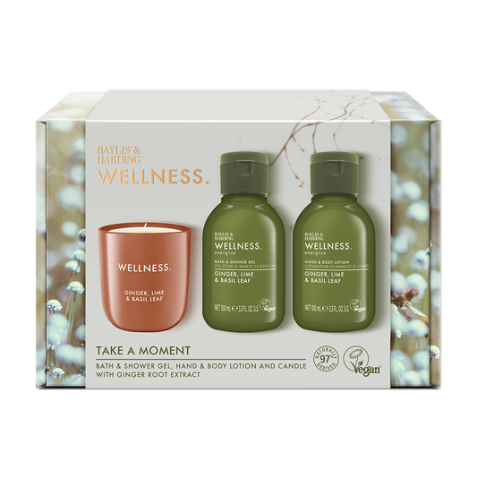 Wellness - Ginger Lime & Basil Leaf Take A Moment Gift Set